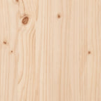Juego de muebles de jardín 6 pzas y cojines madera maciza pino