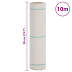 Membrana de malezas PP blanca 0,5x10 m