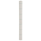 Membrana de malezas PP blanca 0,5x10 m
