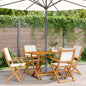 Garden chairs and cushions 2 pcs grey PE rattan and solid wood