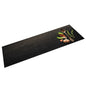 Alfombra de cocina lavable terciopelo aspecto hormigón 45x150cm