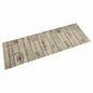 Alfombra de cocina lavable terciopelo aspecto hormigón 45x150cm
