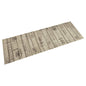 Alfombra de cocina lavable terciopelo aspecto hormigón 45x150cm