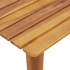 Silla de Jardín 3 pcs Marrón Madera de Acacia Sólida