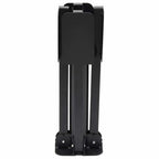 Base de sombrilla para mástil de Ø38/48 mm acero negro brillo