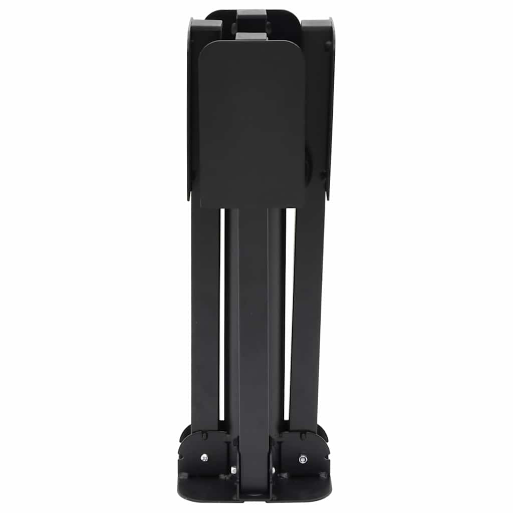 Base de sombrilla para mástil de Ø38/48 mm acero negro brillo