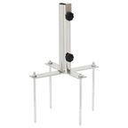 Base de Sombrilla con estacas de suelo acero Ø32-38 mm