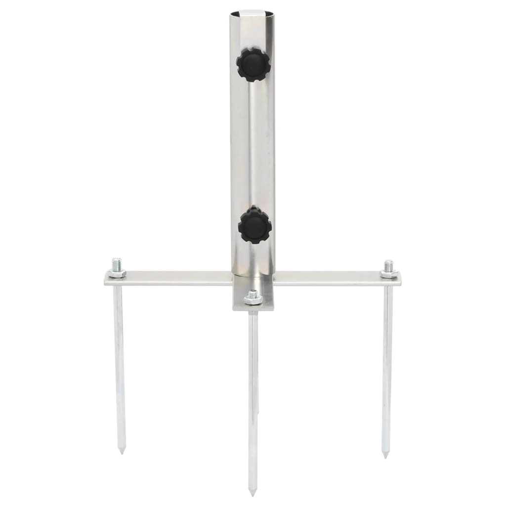 Base de Sombrilla con estacas de suelo acero Ø32-38 mm