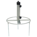 Base de sombrilla con estacas de suelo acero Ø38/48 mm