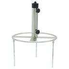 Base de sombrilla con estacas de suelo acero Ø38/48 mm