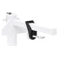 Abrazadera de sombrilla para balcón acero blanco 38 mm