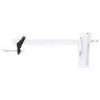 Abrazadera de sombrilla para balcón acero blanco 38 mm
