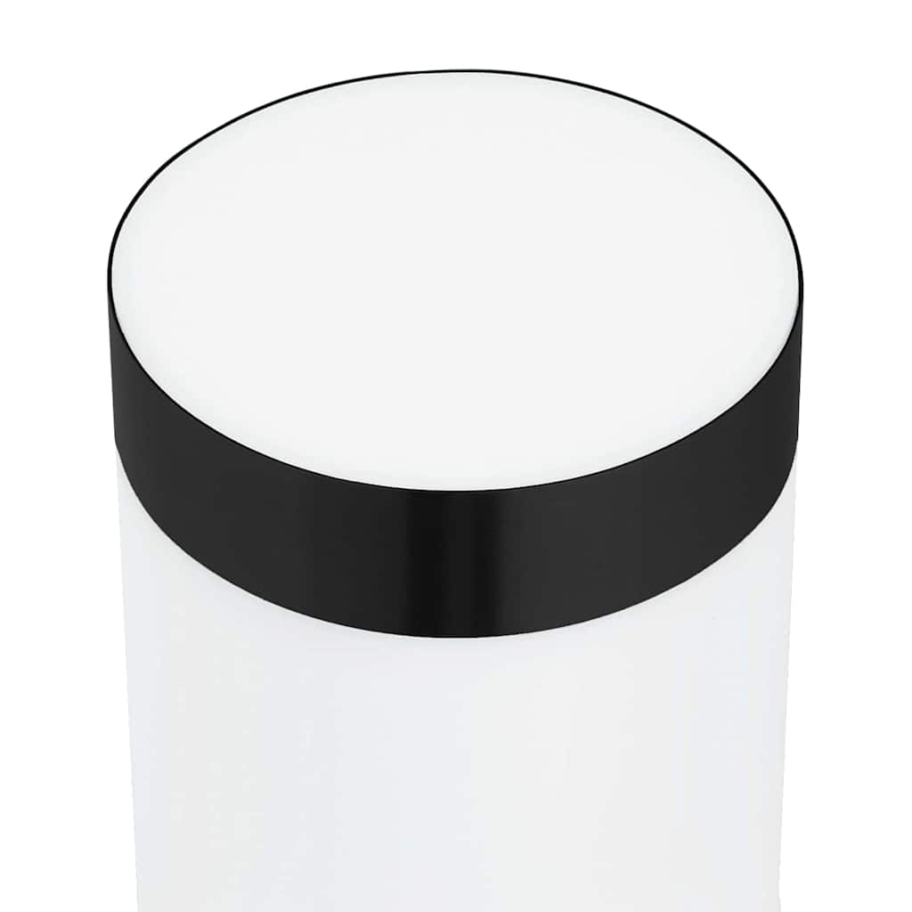 Luz de pared exterior 2 pcs Negro 12 x 8,5 x 27 cm