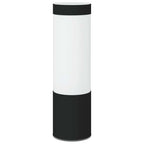 Luz de pared exterior 2 pcs Negro 12 x 8,5 x 27 cm