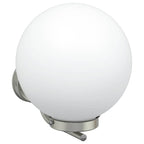 Luz de pared exterior 2 pcs Plateado 29 x 25 x 33 cm