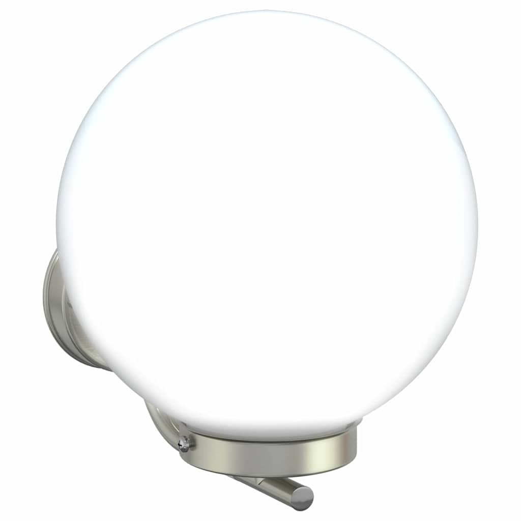 Luz de pared exterior 2 pcs Plateado 29 x 25 x 33 cm