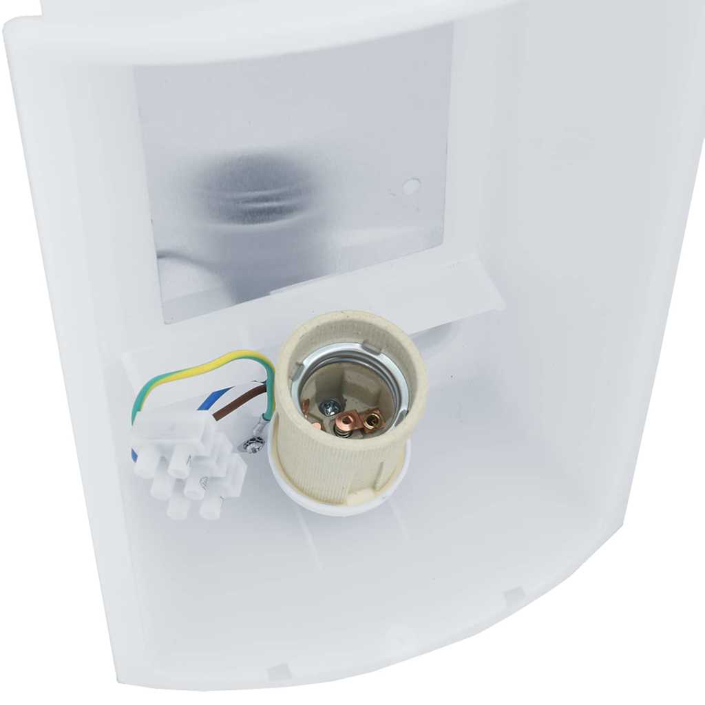 Luz de pared exterior 2 pcs Negro 23.5 x 9 x 26 cm