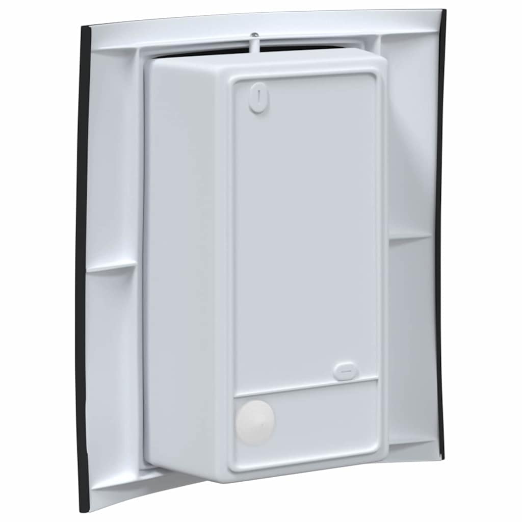 Luz de pared exterior 2 pcs Negro 23.5 x 9 x 26 cm