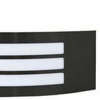 Luz de pared exterior 2 pcs Negro 32 x 10 x 10 cm