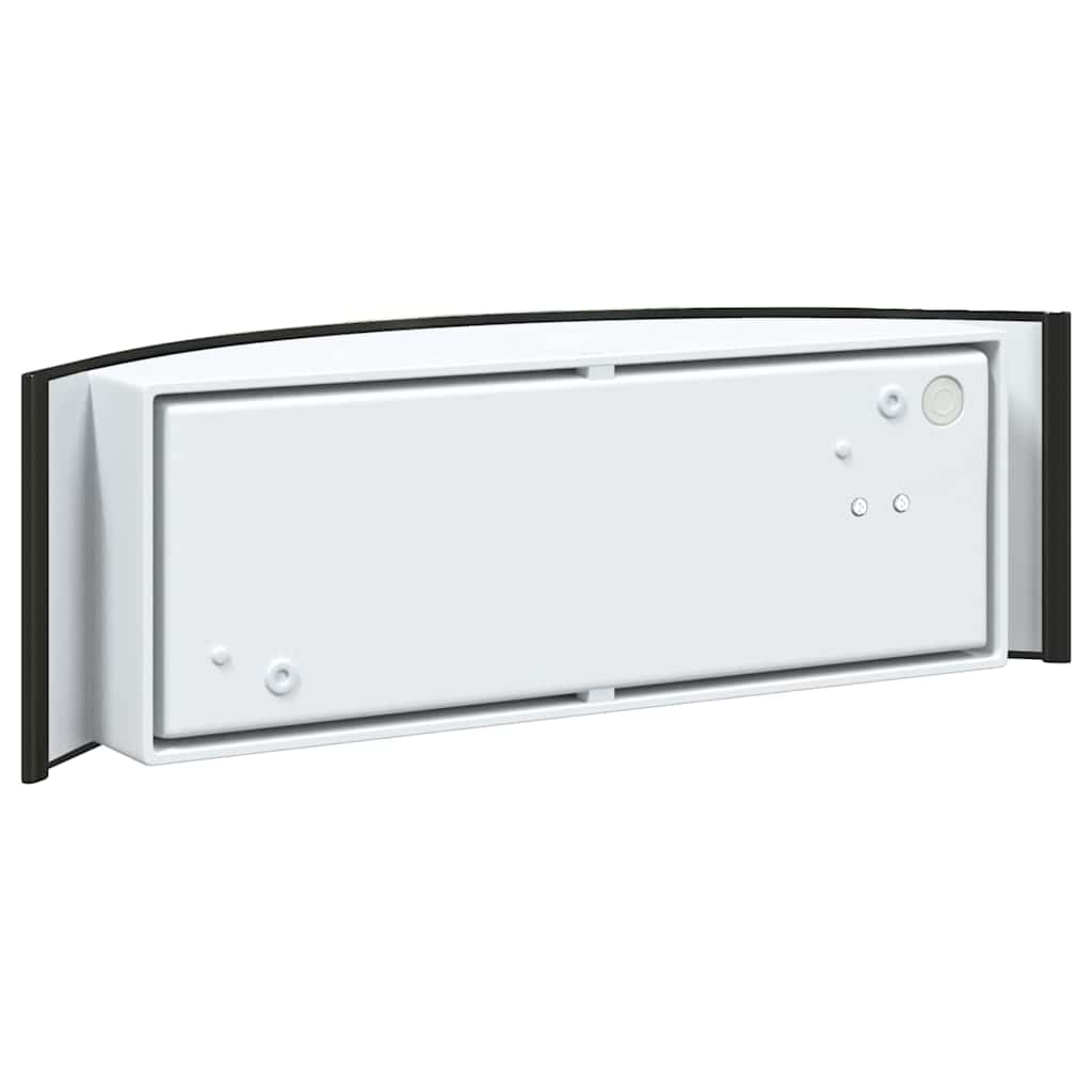 Luz de pared exterior 2 pcs Negro 32 x 10 x 10 cm