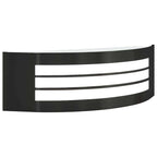 Luz de pared exterior 2 pcs Negro 32 x 10 x 10 cm