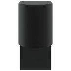 Luz de pared exterior 2 pcs Negro 12 x 7 x 15 cm