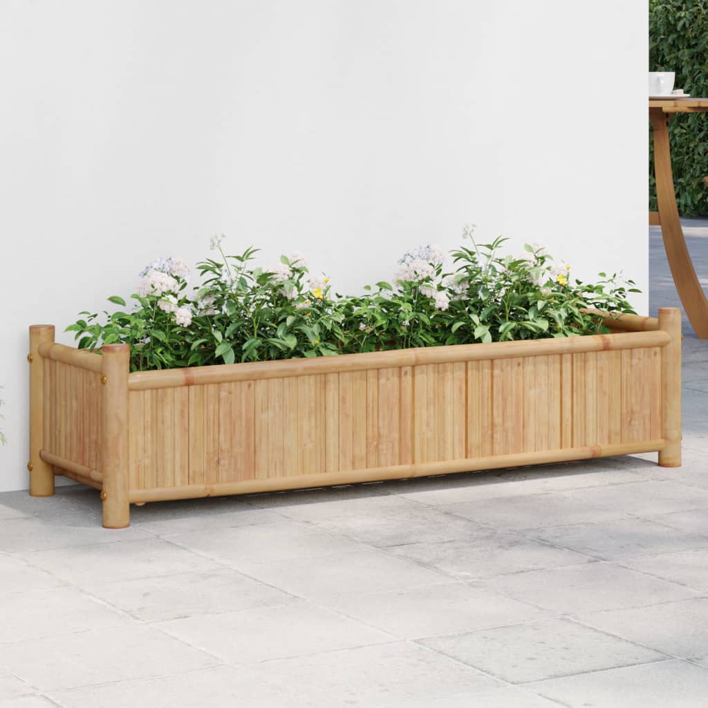 Jardinera acero blanco 32x29x75 cm