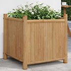 Jardinera acero blanco 32x29x75 cm
