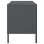 Mueble de TV acero gris antracita 68x39x50,5 cm