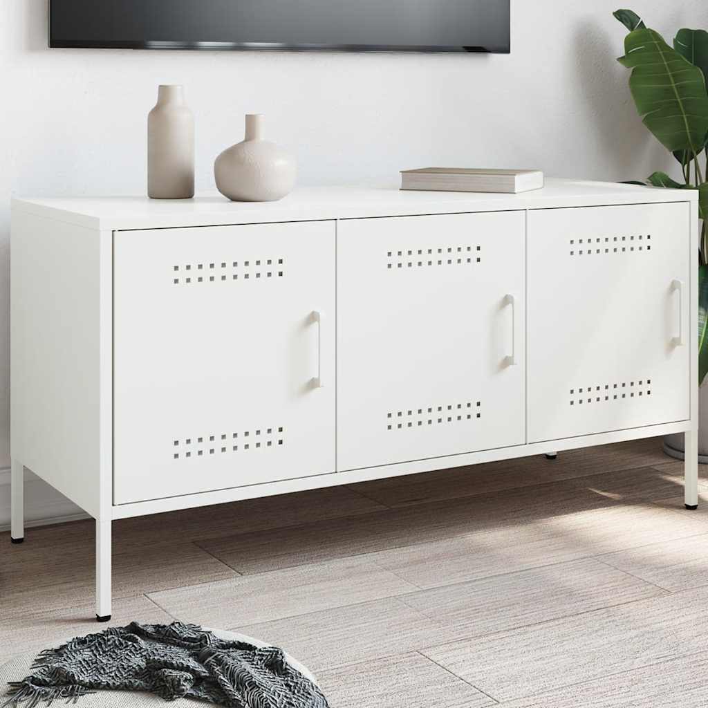 Mueble de TV acero gris antracita 68x39x50,5 cm