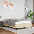 Cama sin colchón blanca 180x200 cm madera de ingeniería