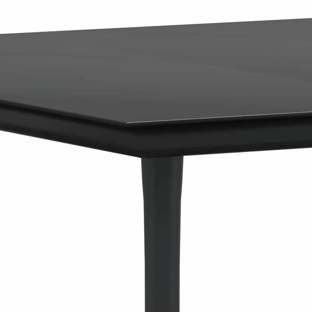Conjunto de Comedor de Jardín 3 pcs Beige ratán sintético