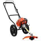 Desbrozadora con ruedas naranja 52 cc 1,45 kW