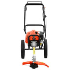 Desbrozadora con ruedas naranja 52 cc 1,45 kW