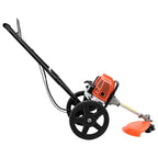 Desbrozadora con ruedas naranja 52 cc 1,45 kW