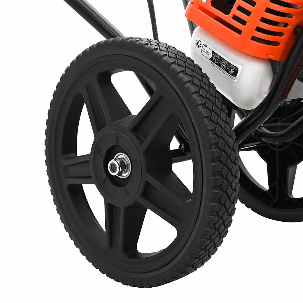 Desbrozadora con ruedas naranja 52 cc 1,45 kW