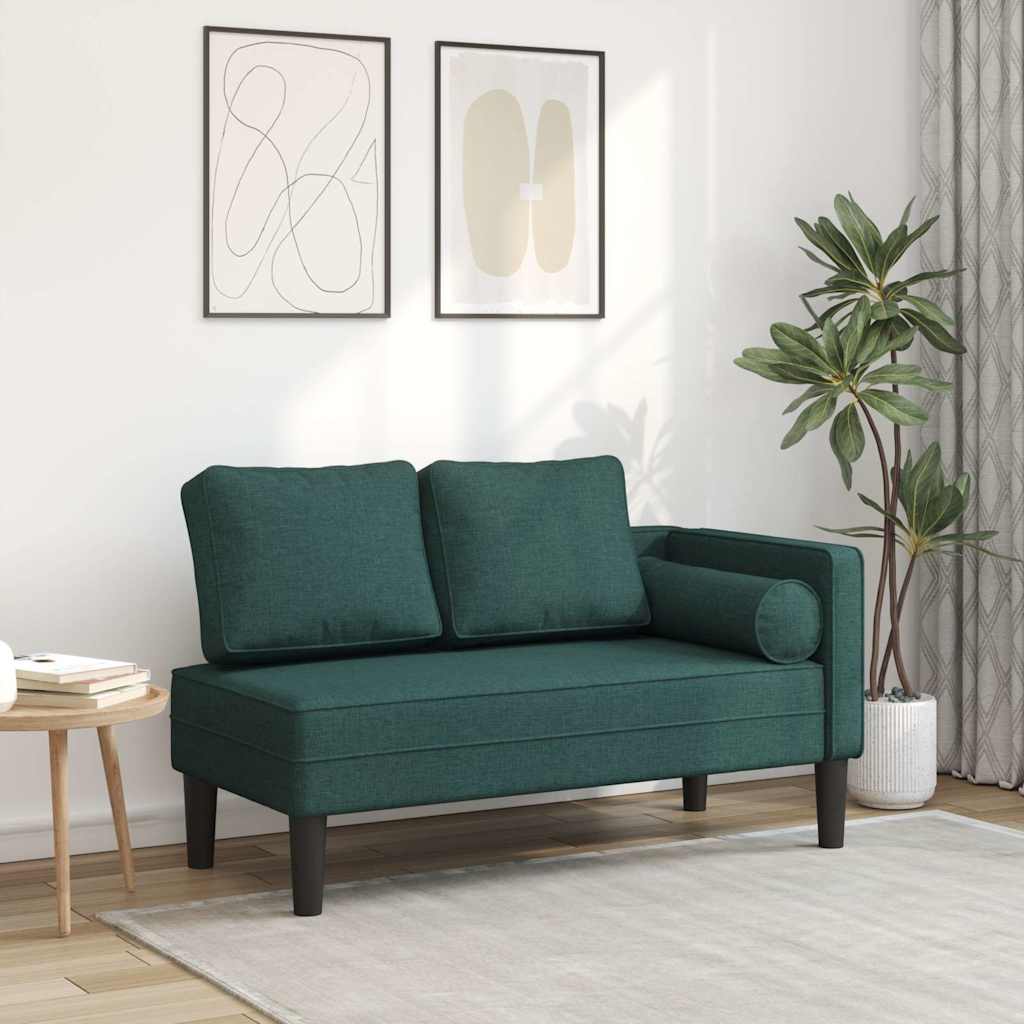 Sofa bed with white synthetic leather cushions