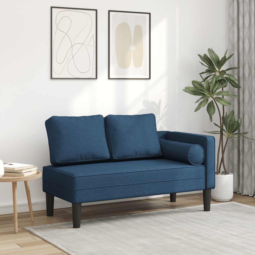 Sofa bed with white synthetic leather cushions