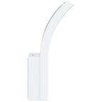 Lámparas de pared LED de exterior 2 uds aluminio fundido blanco