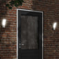 2 Pcs Outdoor LED Wall Lamps Die-cast Aluminum White