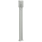 Lámparas de suelo de exterior con sensor acero inoxidable 110cm