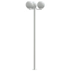 Farolas de exterior 2 unidades acero inoxidable 215 cm