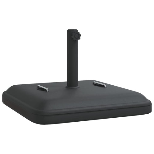Base de guarda-sol quadrada com pegas para mastro Ø38/48 mm 27 kg