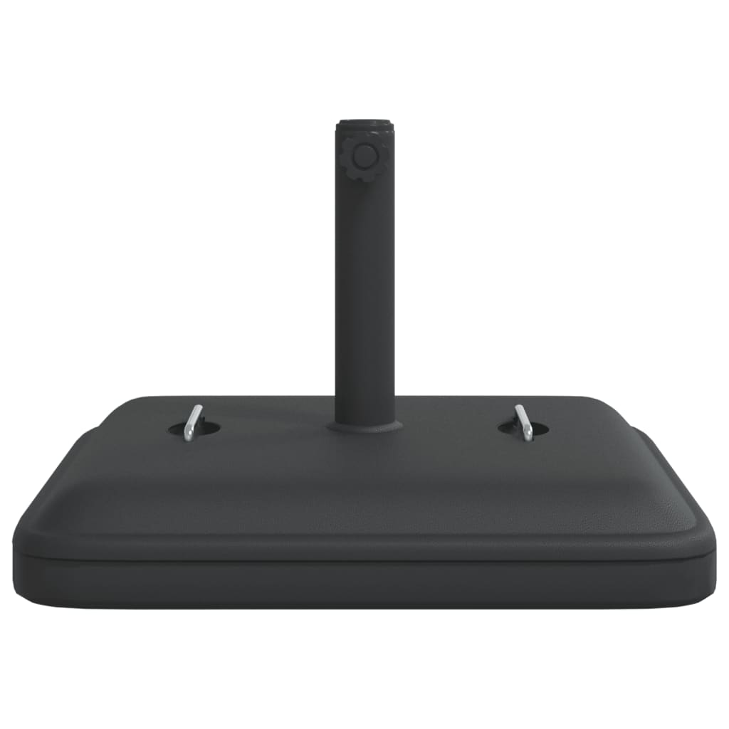 Base de sombrilla cuadrada con asas para palo Ø38/48 mm 27 kg