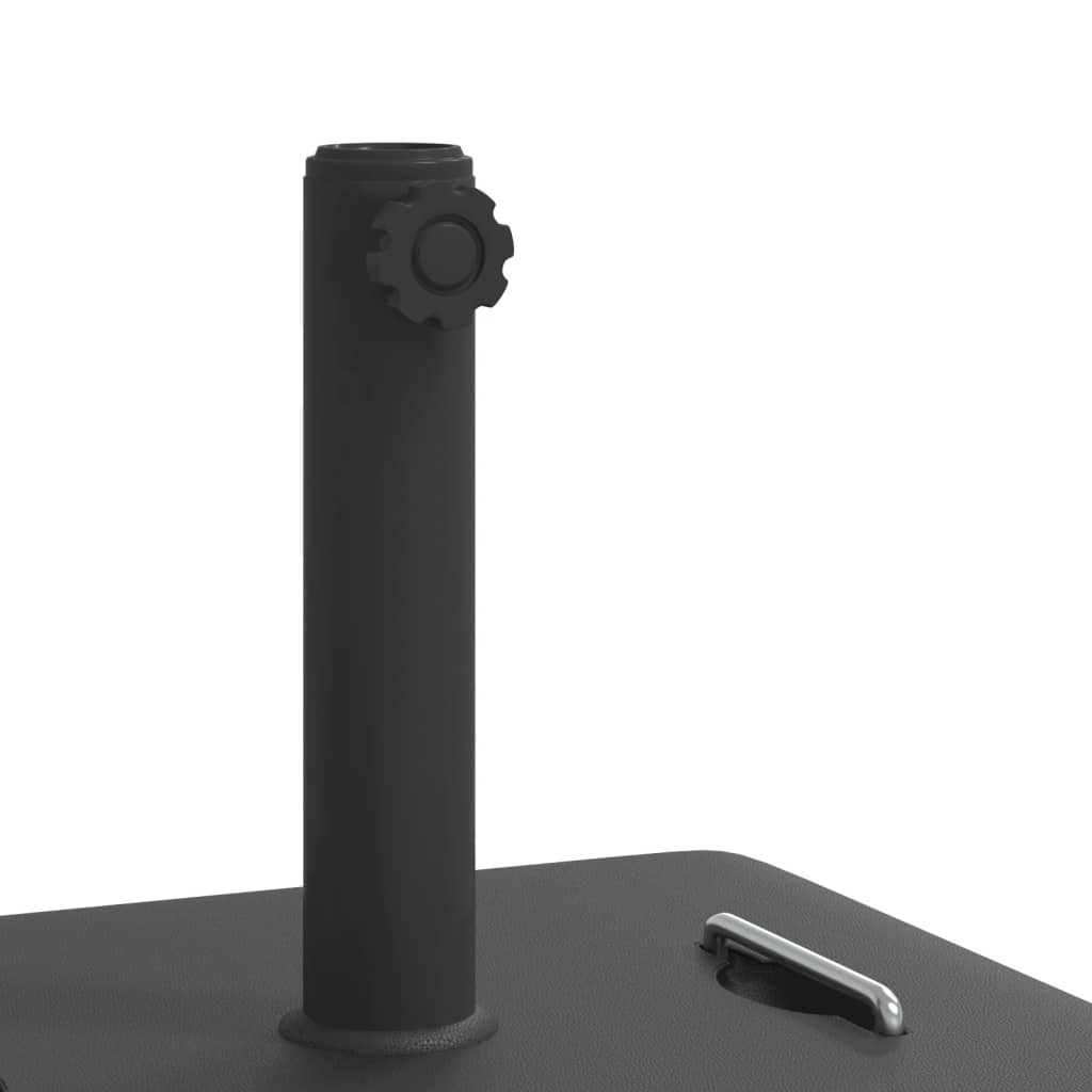 Base de sombrilla cuadrada con asas para palo Ø38/48 mm 27 kg
