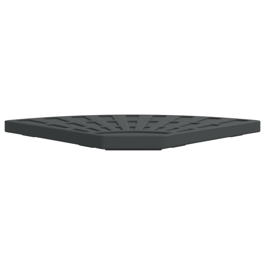 Base de sombrilla con asa para parasoles cruzados 14 kg