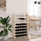 Botellero con tablero superior madera de pino 72,5x25x111,5 cm