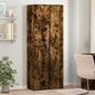 Aparador alto madera de ingeniería roble ahumado 70x35x180 cm