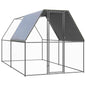 Galinheiro em aço galvanizado 2x10x2 m