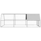 Jaula gallinero de acero galvanizado 3x6x2 m